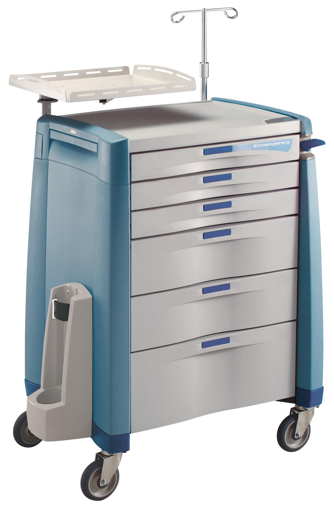 Avalo Emergency Cart Package, Red with (3) 3