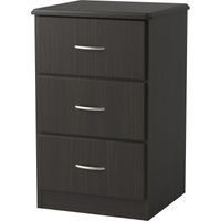 Quick-Ship Williamsburg 3 Drawer Bedside Cabinet
