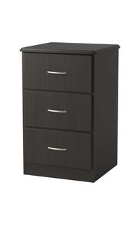 Quick-Ship Williamsburg 3 Drawer Bedside Cabinet