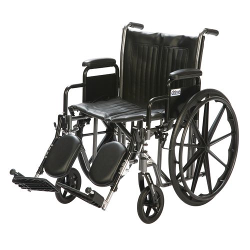 Silver Sport 2 Standard Wheelchair 20 W X 16 D Detachable