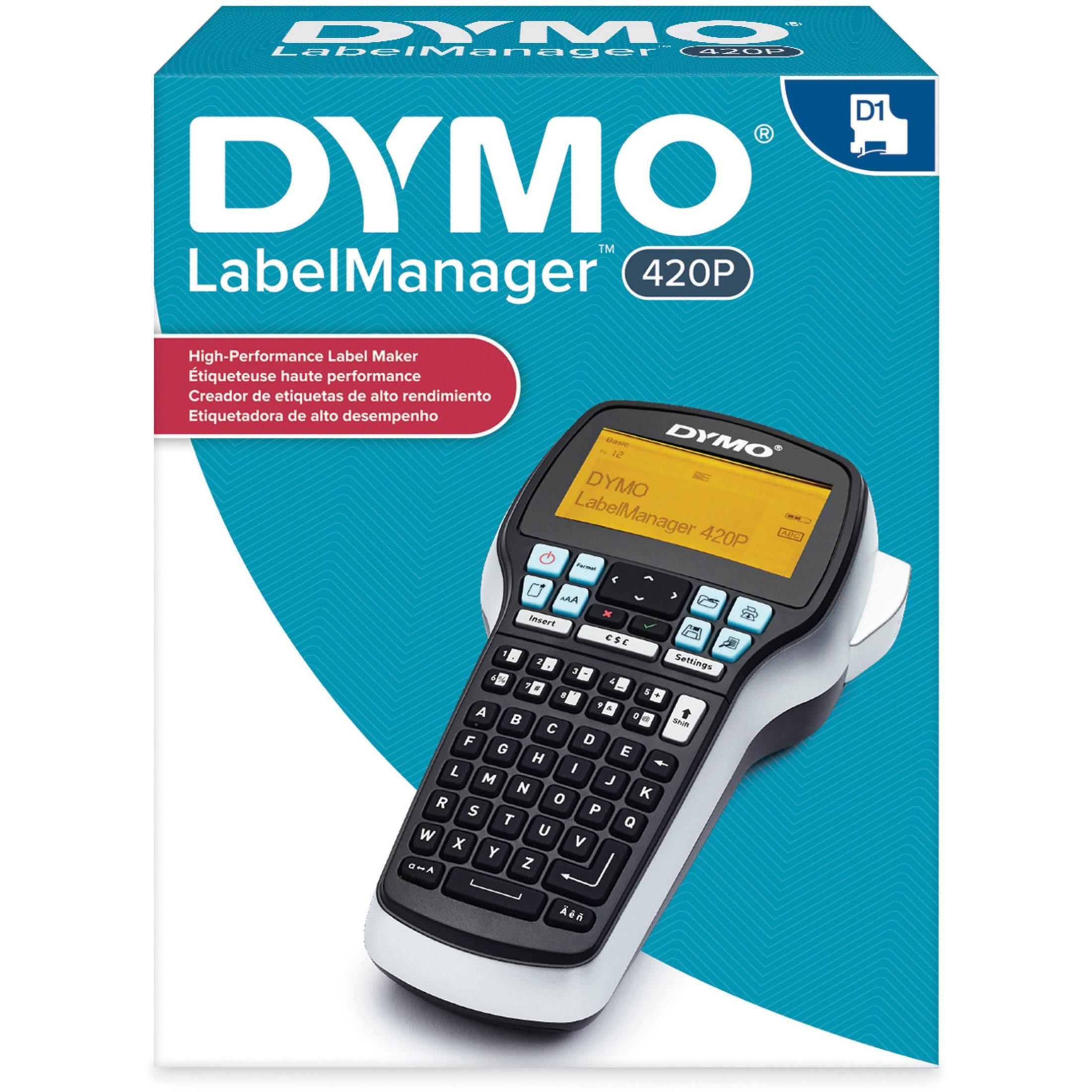 Portable Labelmaker, 51pt, 4-1/10"x2-1/5"x8-1/2", BK/SR