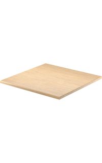 Thermolaminate Tabletop with Full Bullnose Edge, 42" Square