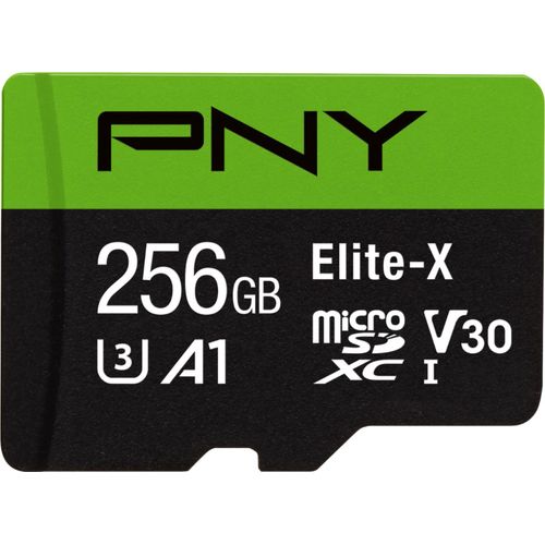 Pny Elite X 256gb Microsd Memory Card 7y462 Direct Supply