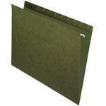 Pendaflex® Standard Green Hanging Folders, Untabbed, Letter, 25/Box