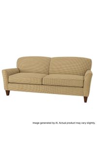 Quick-Ship Lubbock Sofa with Preferred Seat Deck in Crypton Fabric
