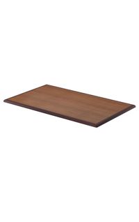 Laminate Tabletop with Maple Bullnose Wood Edge, 42" x 96"