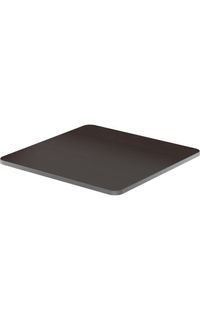 Laminate Tabletop with T-Mold Vinyl Edge, 36" Square