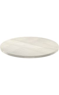 Thermolaminate Tabletop with Full Bullnose Edge, 42" Round