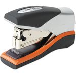 Swingline® Optima 40 Compact Stapler, Half Strip, 40-Sheet Capacity, Black/Silver/Orange