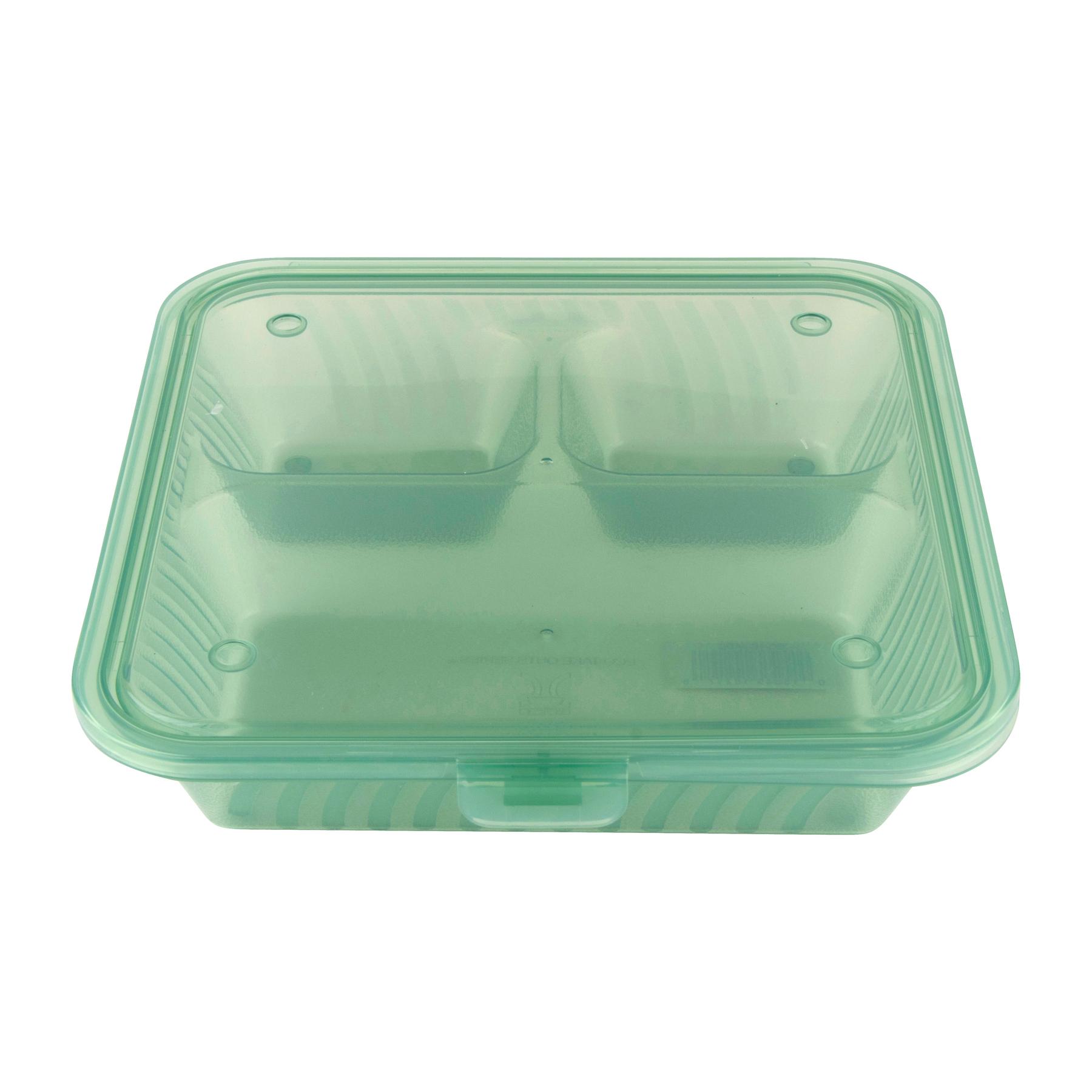 Single Entree Polypropylene, Jade, Flat Top Food Reusable Container, JA ...