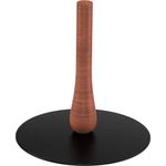 Maxwell Thomas® Essential Series Athens Disc Table Base, for 48" Square Tabletops - Base Finish: Honey Maple