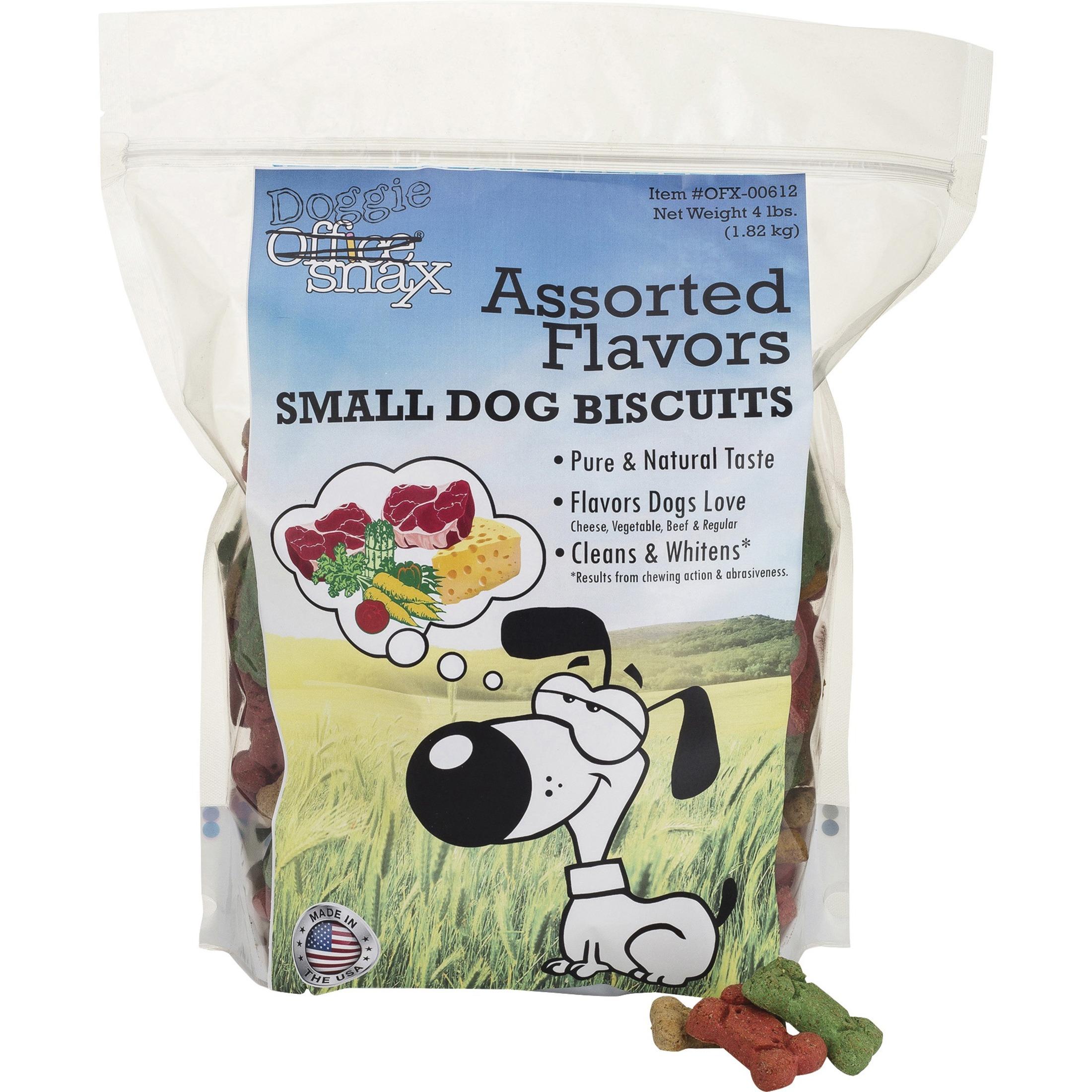 Office Snax Doggie Treats Bulk Box, 4lb