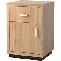 Napoli 1-Door/1-Drawer Bedside Cabinet