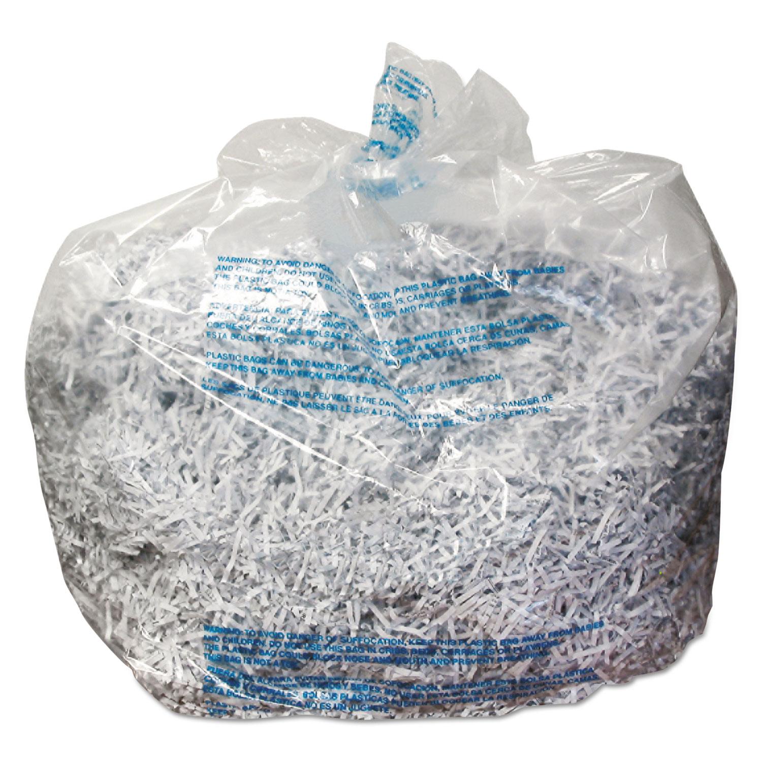 GBC® Shredder Bags, 30 gal Capacity, 25/BX