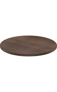 Thermolaminate Tabletop with Full Bullnose Edge, 30" Round