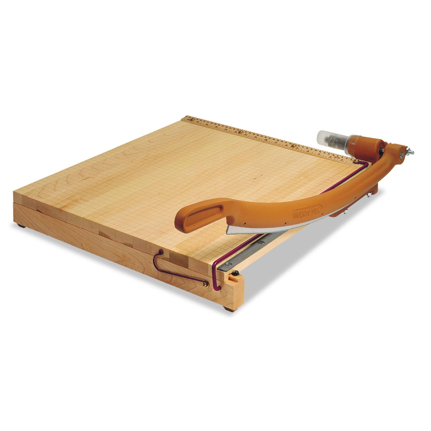 Swingline® ClassicCut Ingento Solid Maple Paper Trimmer, 15 Sheets, Maple Base, 24 x 24