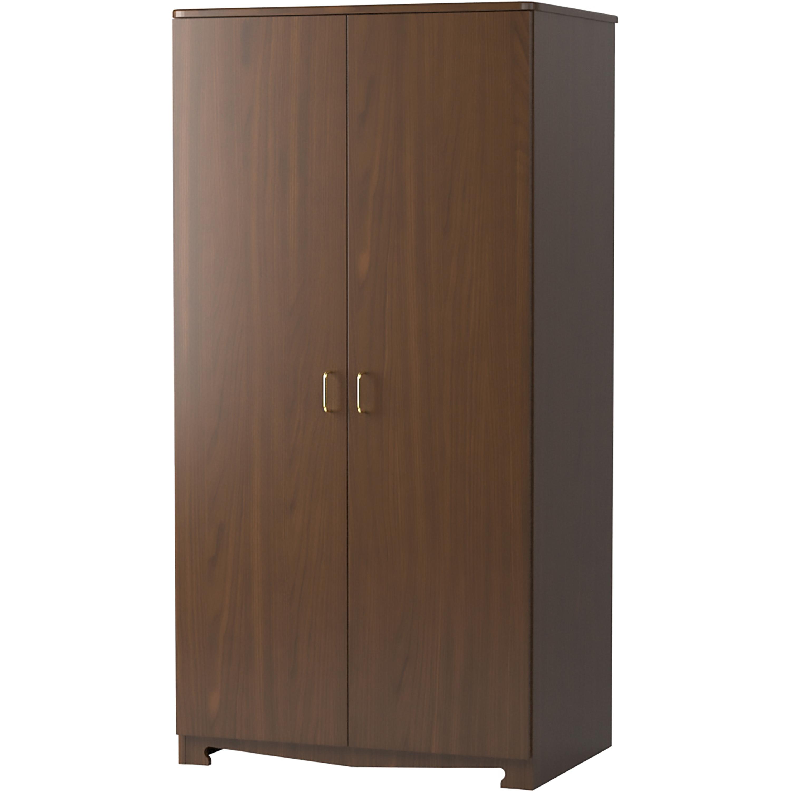 Maxwell Thomas® Westport Wardrobe, 2 Doors - Casegood Finish: Walnut