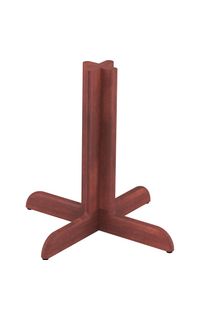 Babylon Wood Table Base for 60" Round Tabletops, and 36" and 42" Square-to-Round Tabletops