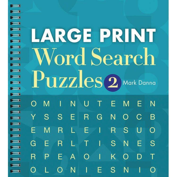 Large Print Word Search Puzzle Book (34HQW) | Direct Supply
