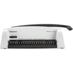 Starlet2+ Manual Comb Binding Machine, 120 Sheets, 19 1/2 x 8 x 5 1/2, White