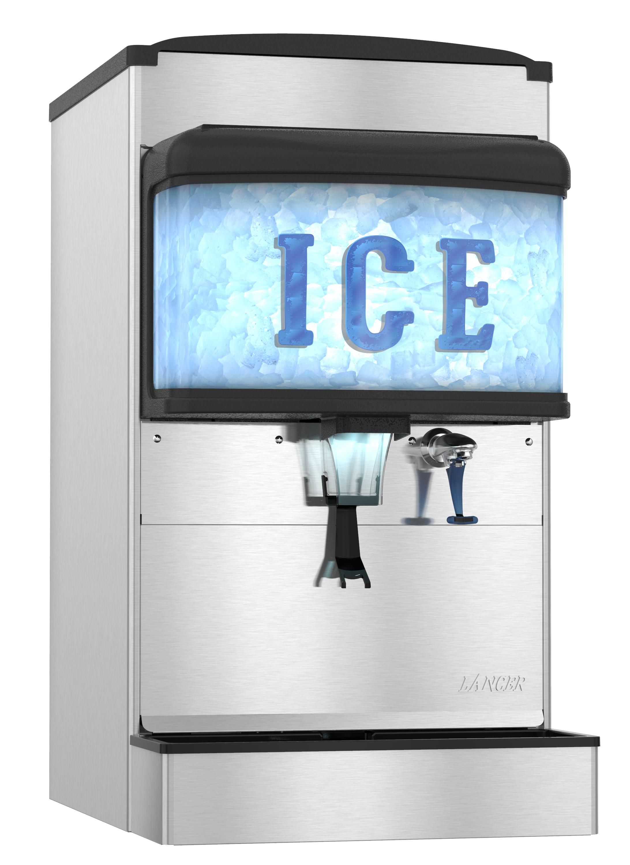 Hoshizaki DM-4420N Countertop Ice & Water Dispenser, 22"W, 200-lb. ice capacity