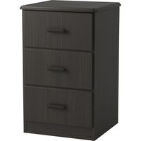 Quick-Ship Williamsburg 3 Drawer Bedside Cabinet