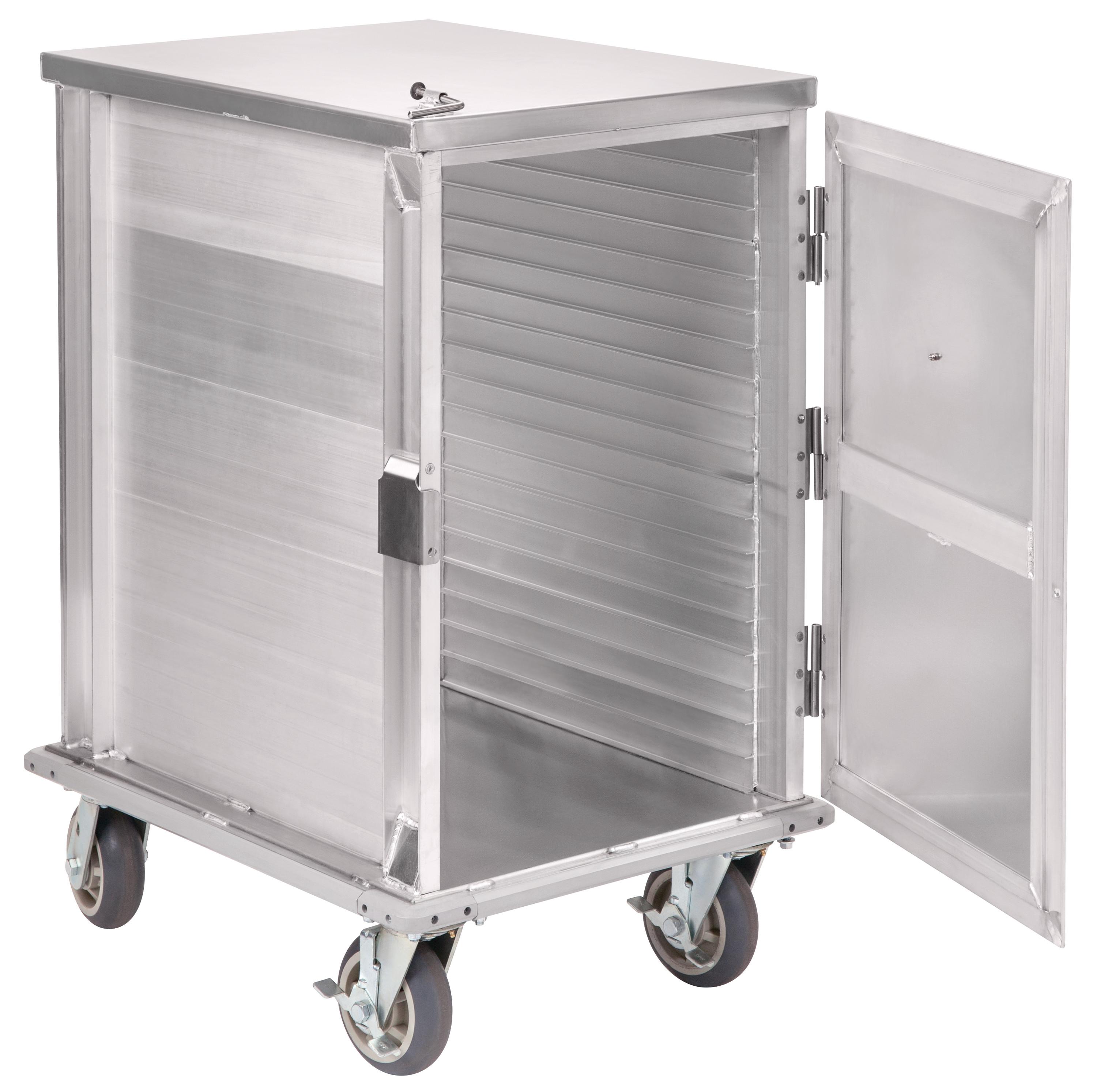 Economy Aluminum Tray Delivery Cart, Holds 10 Trays (78128) | Direct Supply