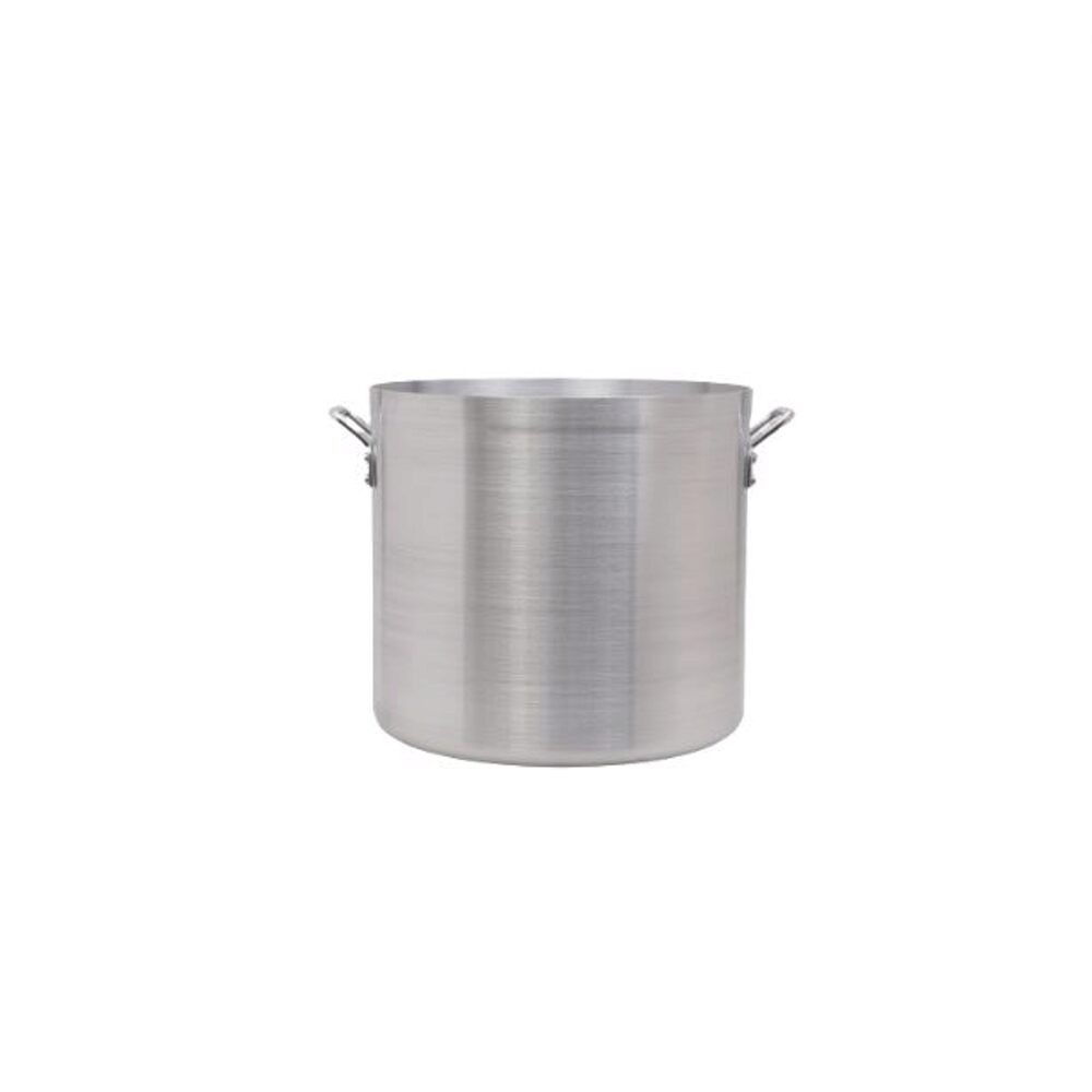 60 Quart Stock Pot Natural Solid Aluminum Handle