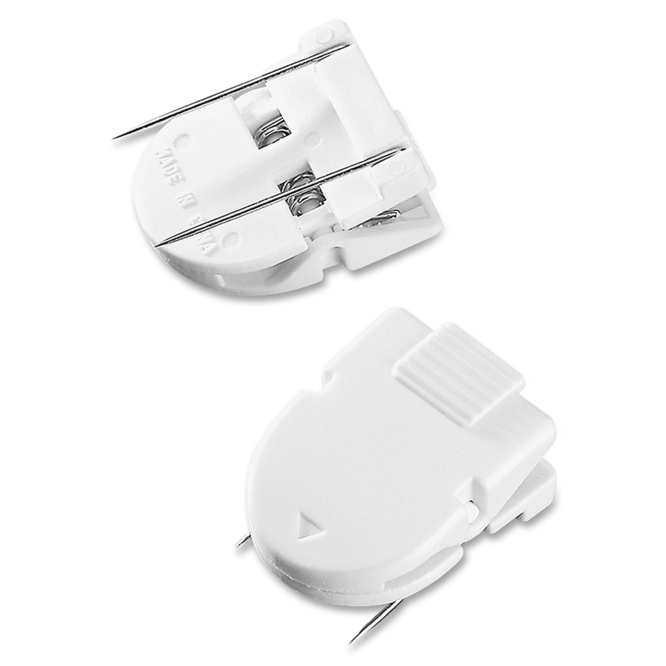 Wall Panel Clip, 40 Sheet Capacity, 20/BX, White