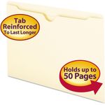 Smead Manila File Jackets, Legal, 11 Point, Manila, 100/Box