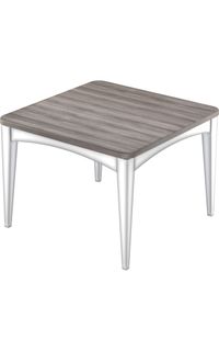 Four-Leg Dining Tabletop Only, Thermolaminate with Full Bullnose Edge, 42"x42"