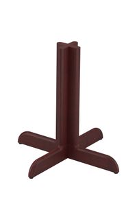 Babylon Cross Wood Table Base