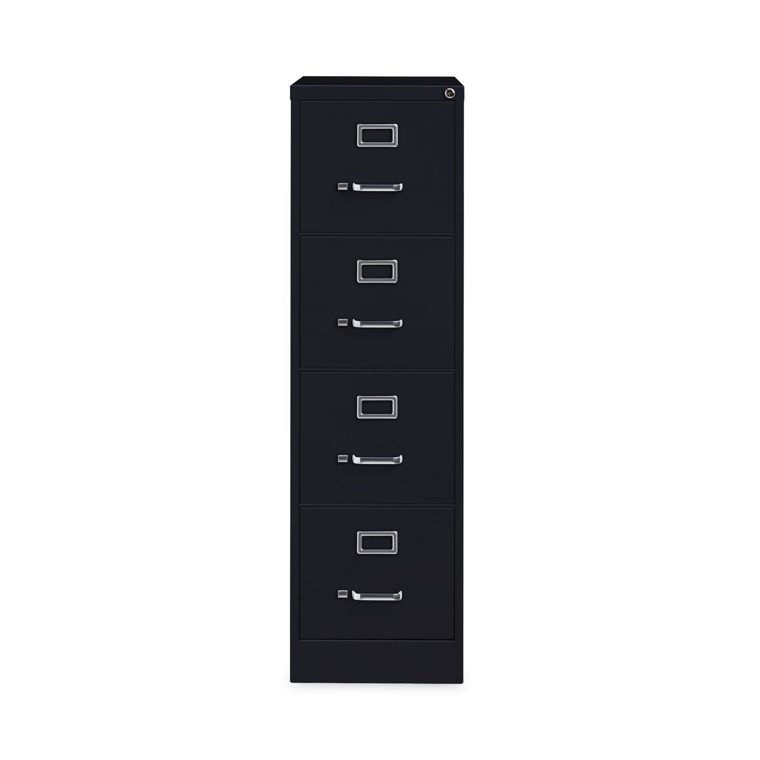 Vertical Letter File Cabinet, 4 Letter-Size File Drawers, Black, 15 x 22 x 52