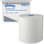 Scott Pro Plus+ Hardwound Paper Towels, 1-Ply, 6 Rolls/Carton