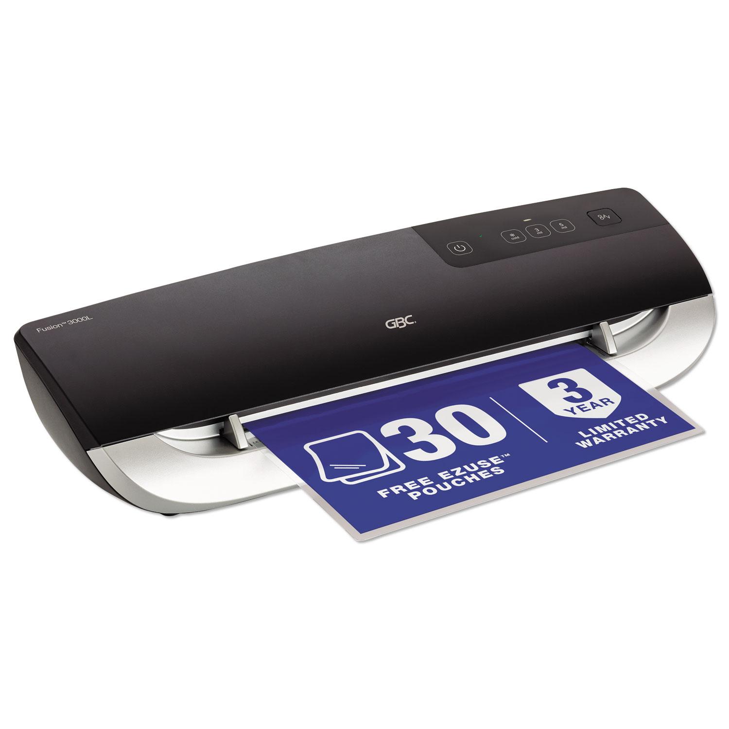 GBC® Fusion 3000L Laminator, 12" Wide, 5mil Maximum Document Thickness