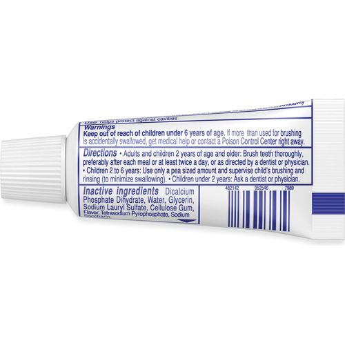 Colgate® Toothpaste, Personal Size, .85oz Tube, Unboxed, 240/Carton ...