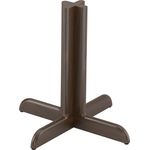 Maxwell Thomas® Signature Series Babylon Table Base for 30", 42" and 48" Square-to-Round Tabletops - Base Finish: Mocha Maple
