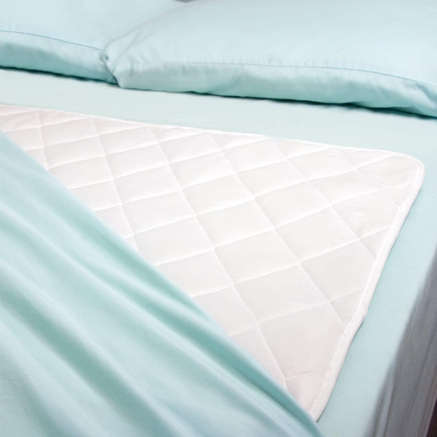 DMI Waterproof Furniture and Bed Protector Pad, Soft and Quilted, 30 x 36, Green