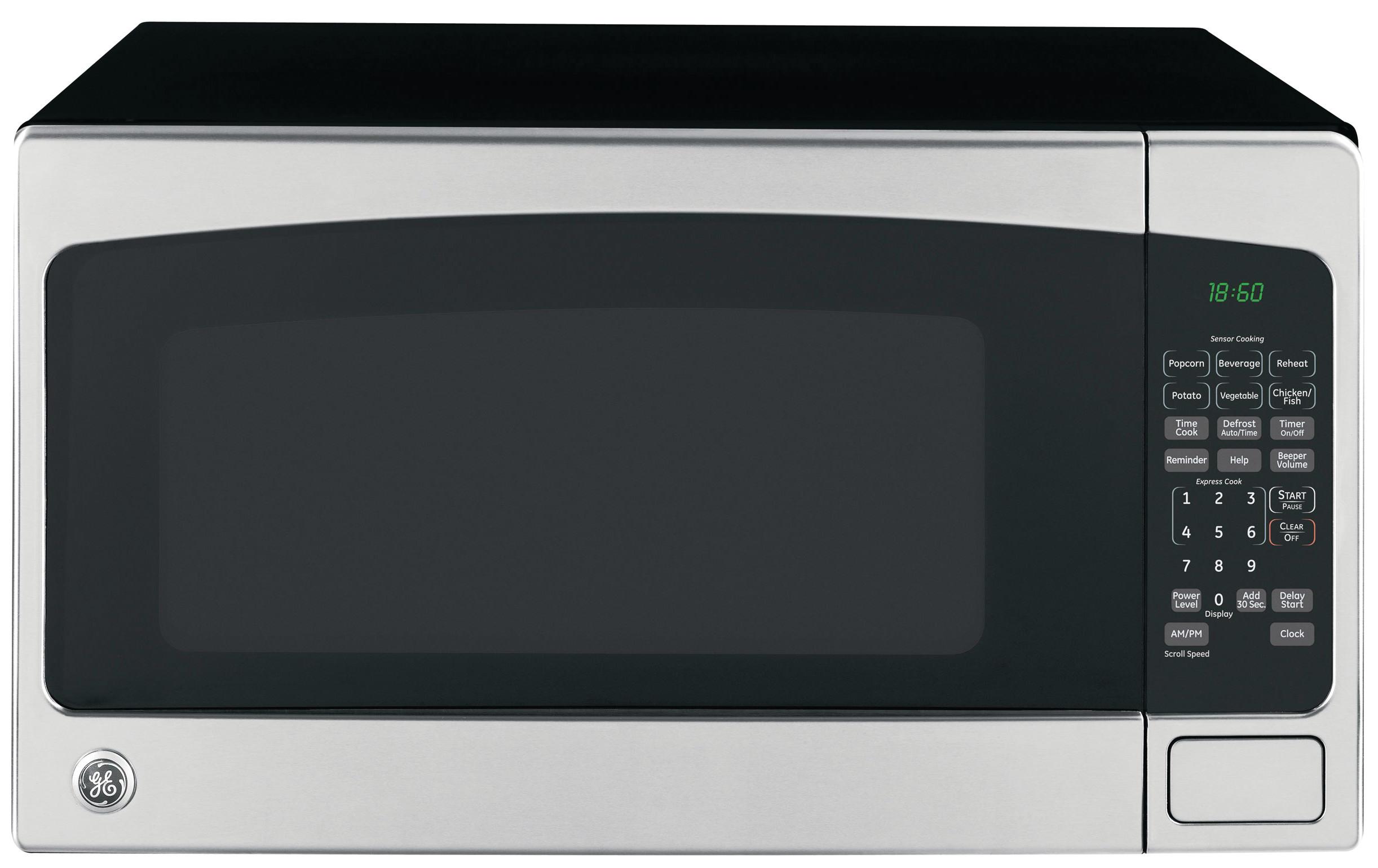 GE® Countertop Microwave, 2.0 Cu. Ft., 1200W - Appliance Color: Stainless Steel