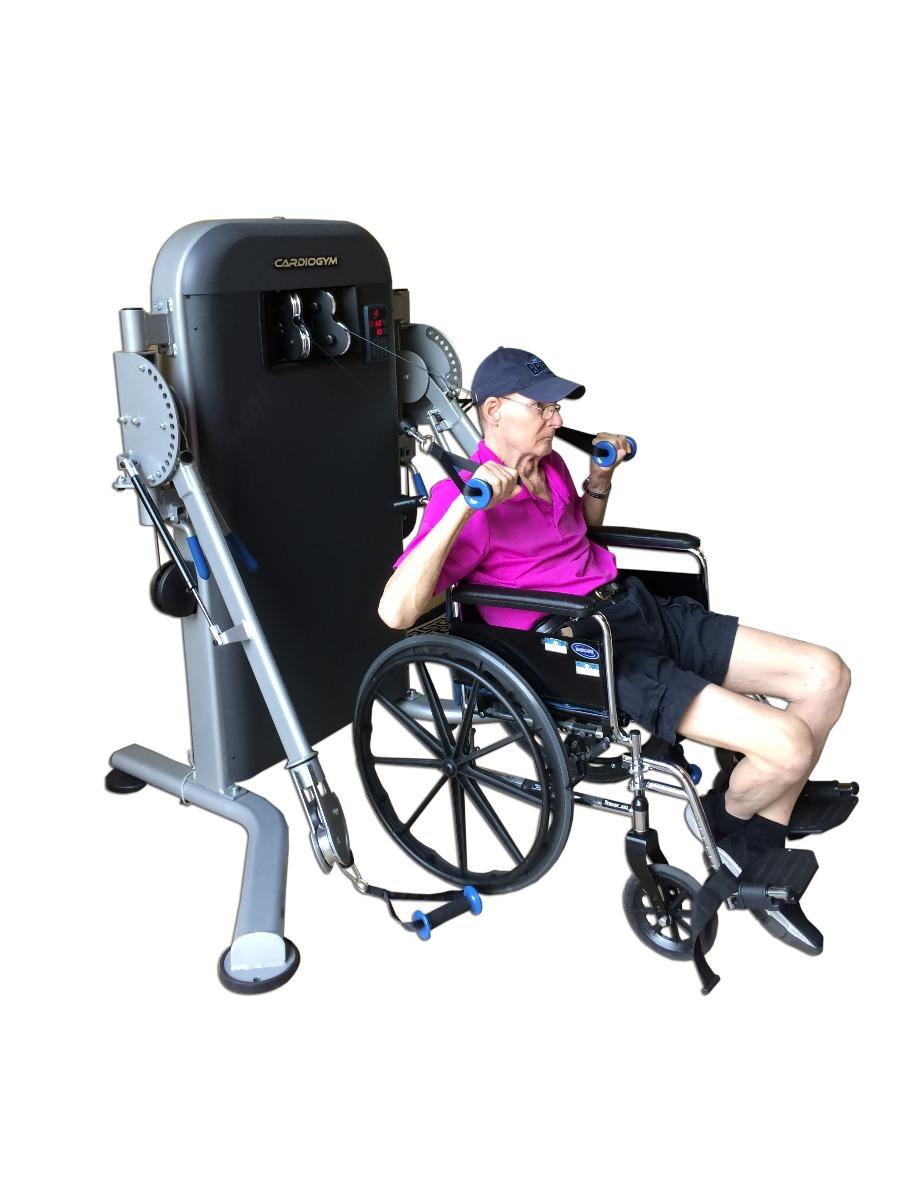 CardioGym CG2 Dual Pulley Trainer with Electronic Weight Selection