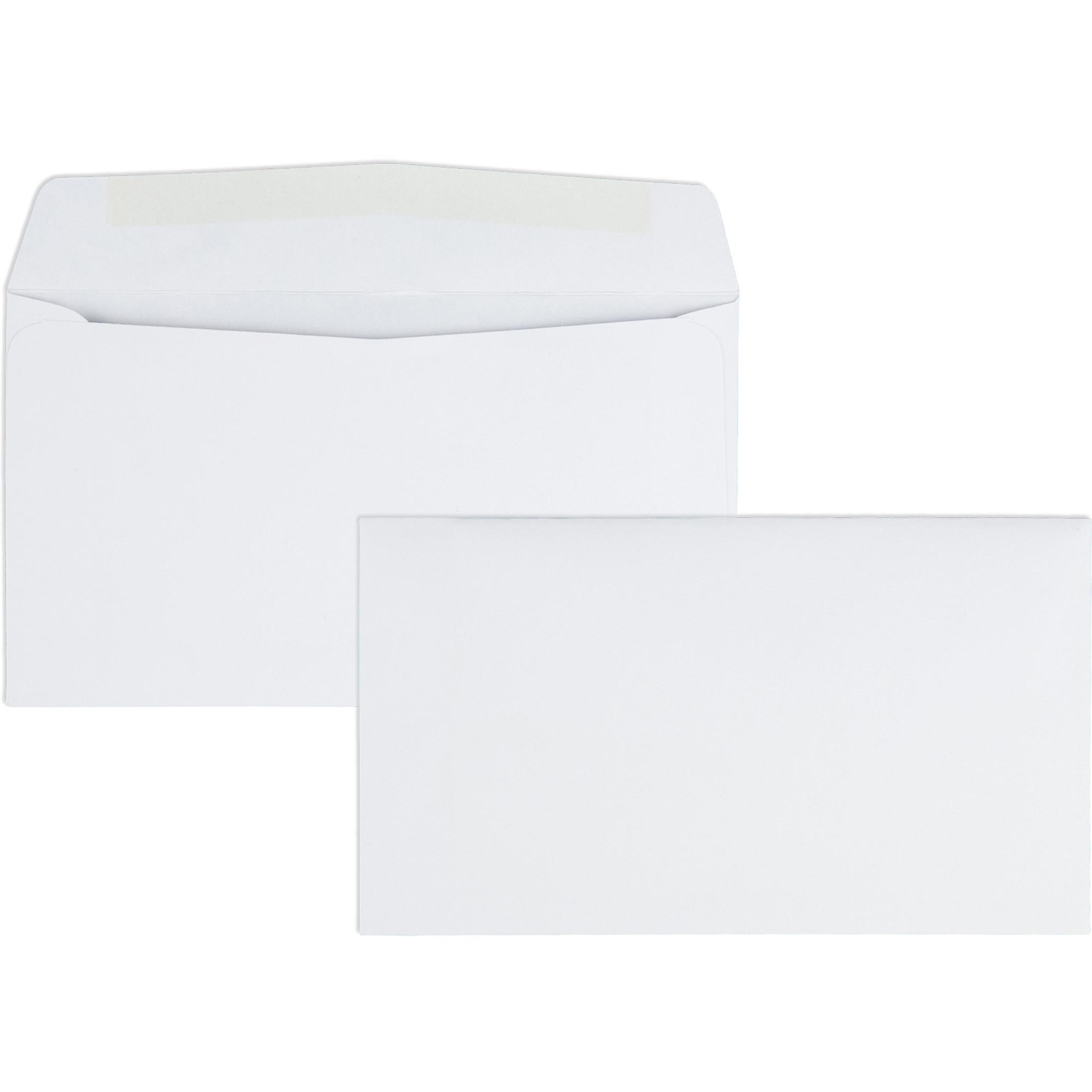 Business Envelopes,Regular,No 6-3/4",3-5/8"x6-1/2",500/BX,WE