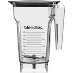 Blendtec 40-609-60 Jar Kit, FourSide, 70oz, Clear, Latching Lid, Commercial, 852491003608