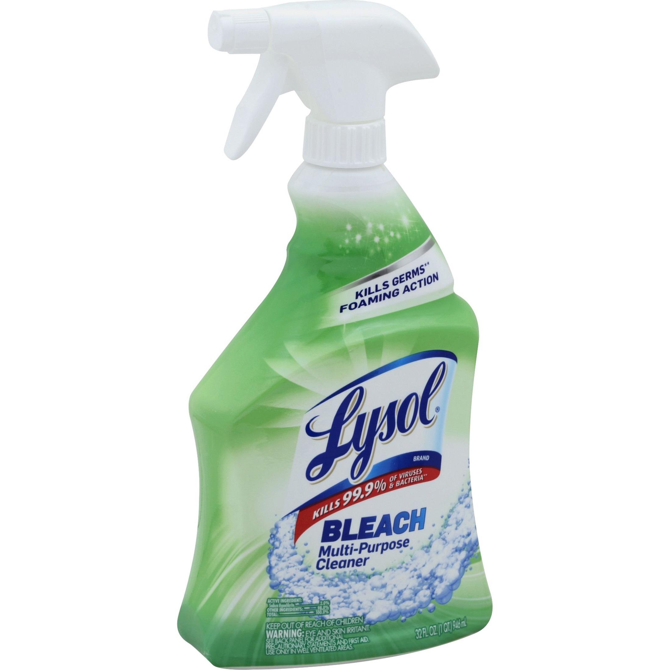Lysol Multi-Purpose Cleaner with Bleach, 32 oz.