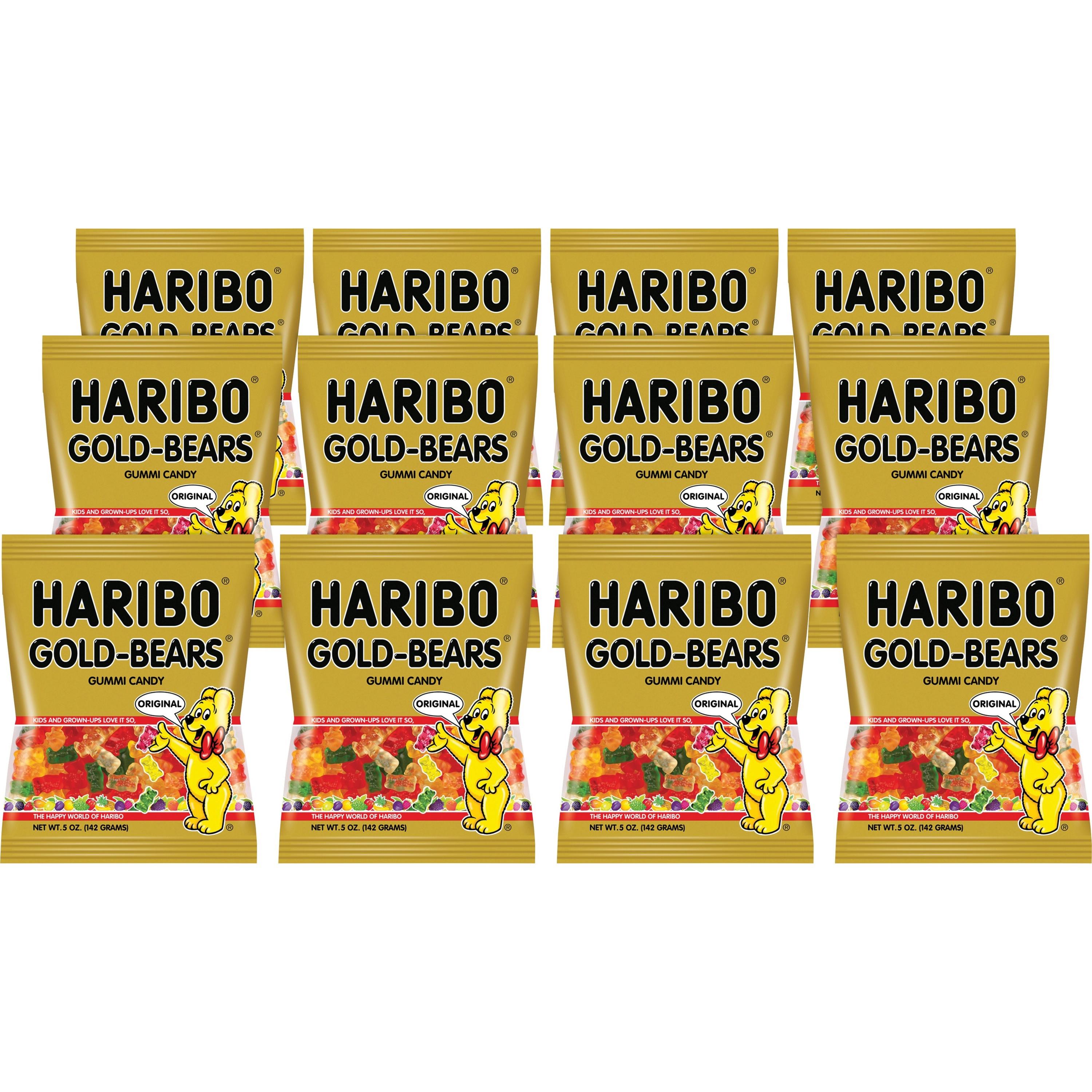 HARIBO Gold-Bears Gummi Candy (Pack of 12)