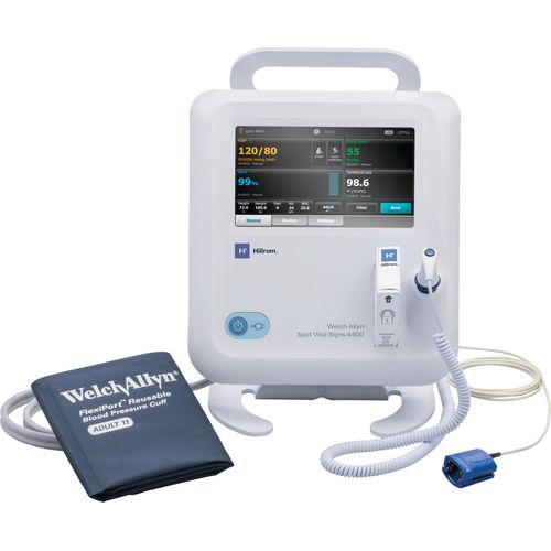 Welch Allyn Spot Vital Signs Monitor 4400, NIBP, SURETEMP and NONIN SPO2