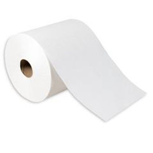 Basics Professional Hard Roll Towels 6 Rolls 950 Feet per Roll White