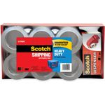 Scotch® 3850 Heavy-Duty Packaging Tape, 1.88" x 54.6yds, 3" Core, Clear, 12/Pack
