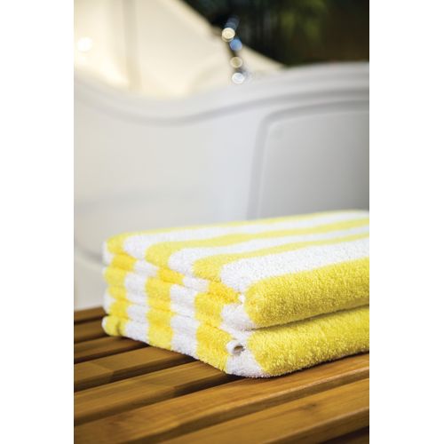 Direct Supply® Textiles Striped Pool Towel, 30