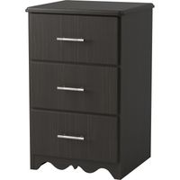 Quick-Ship Williamsburg 3 Drawer Bedside Cabinet