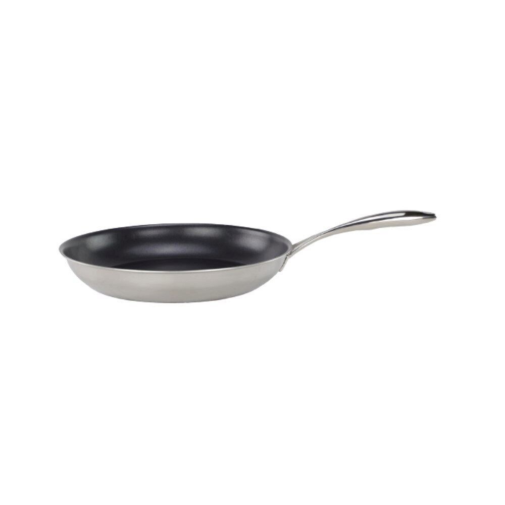 12" Fry Pan Nonstick Ergonomic Hollow SS - Rivetless Handle